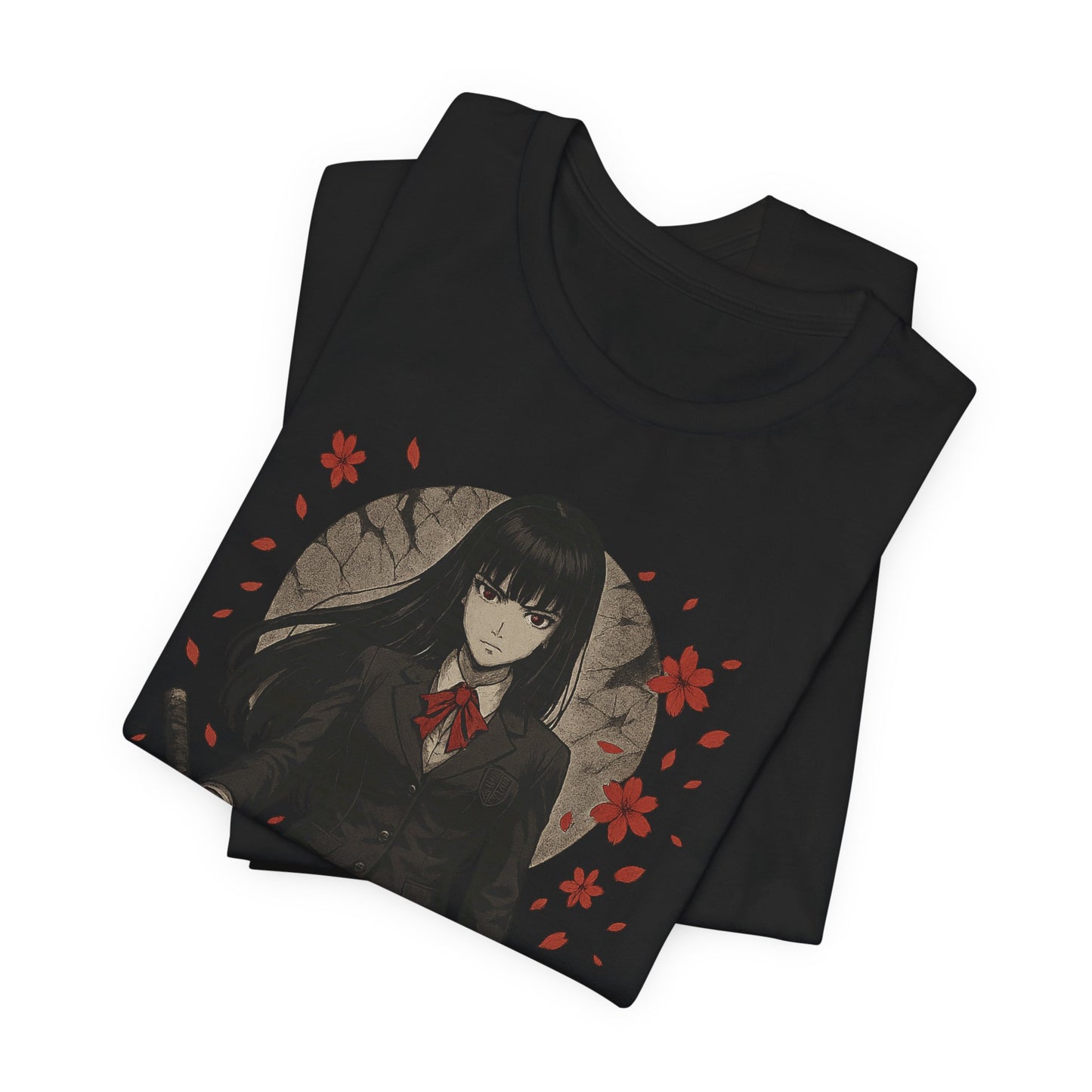 Midnight Executioner – Anime Villain Aesthetic T-Shirt
