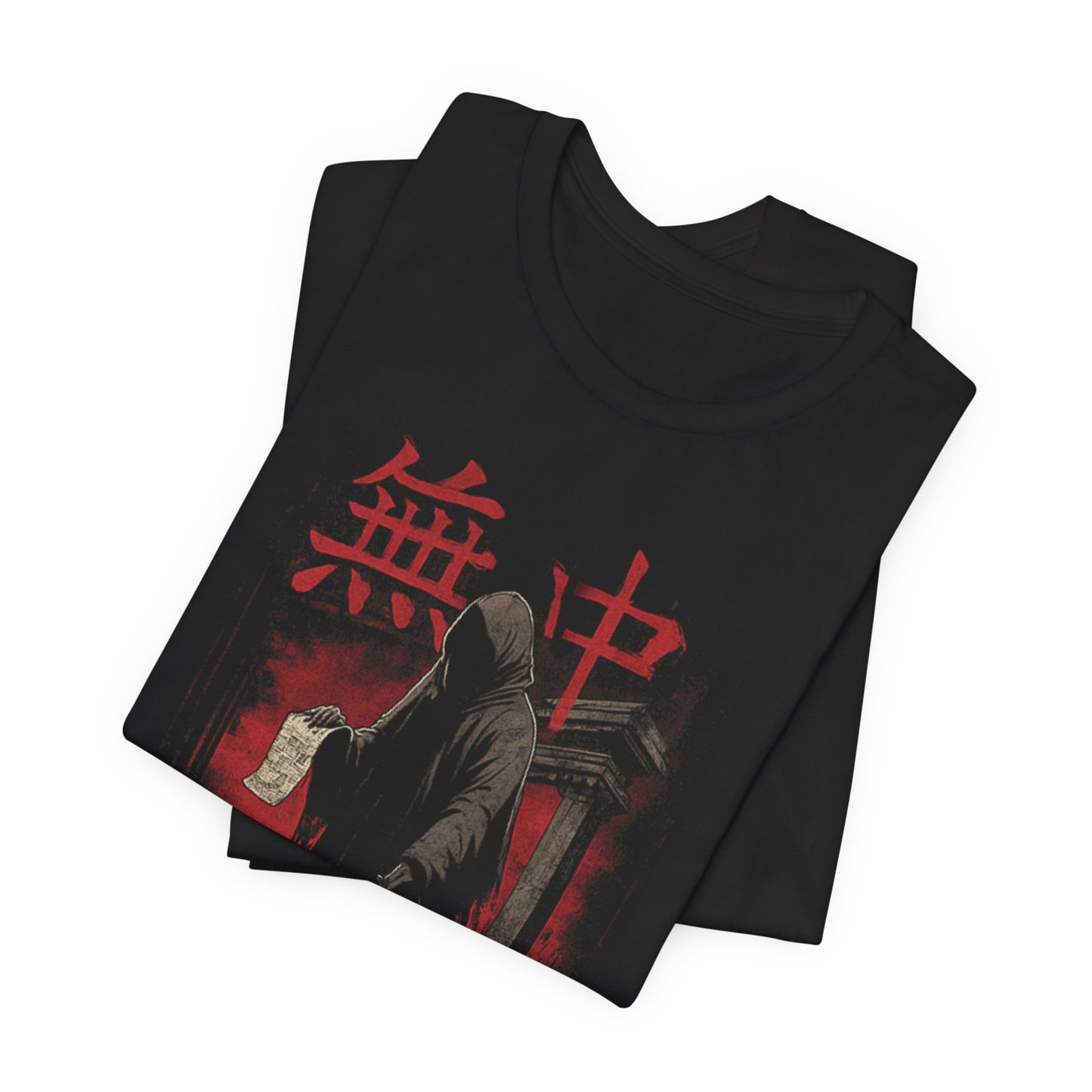 Elegy for the Godless Tee – 無神 (Mushin – godless)
